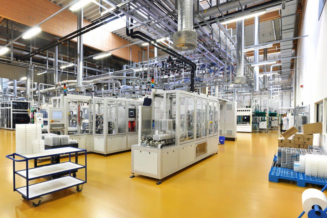 White rooms ensure minimum contaminate particulates in packaging.