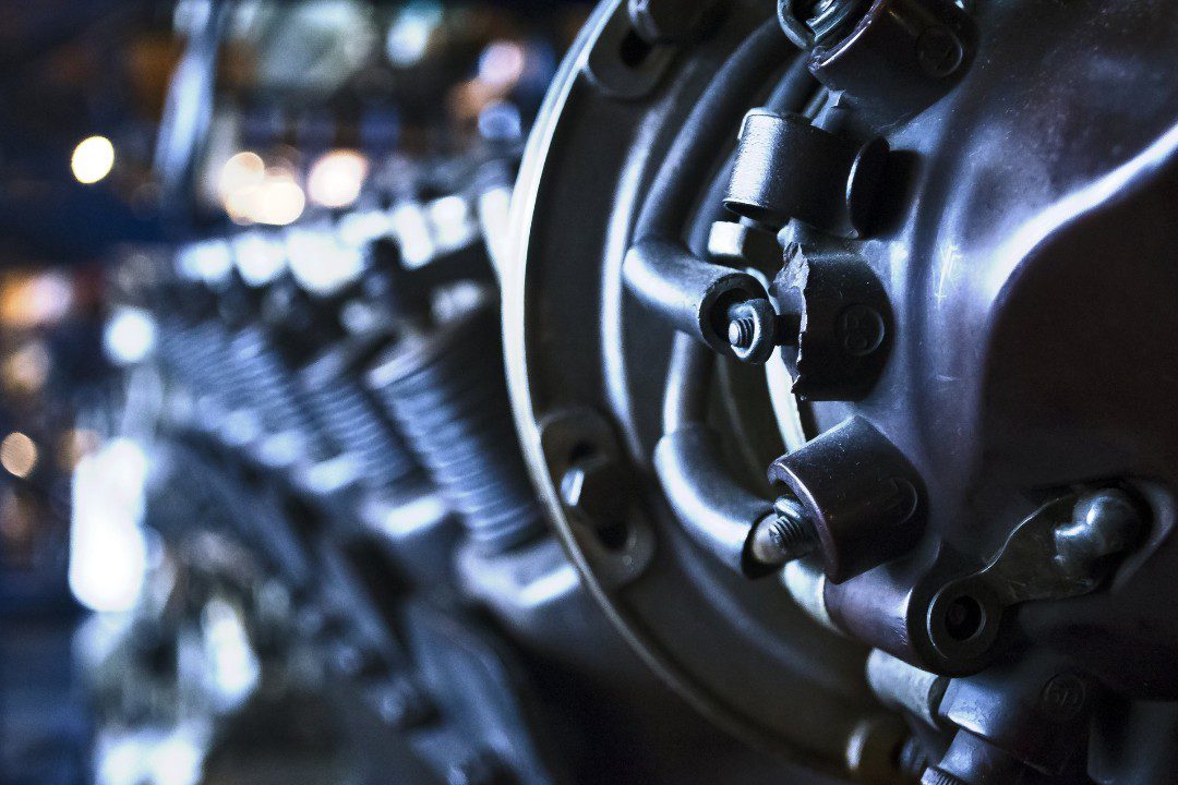 Jet engines with springs in the background