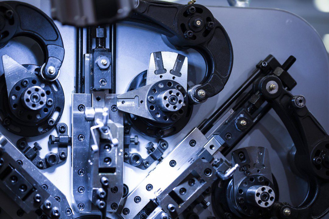 Aerospace spring manufacturing machinery